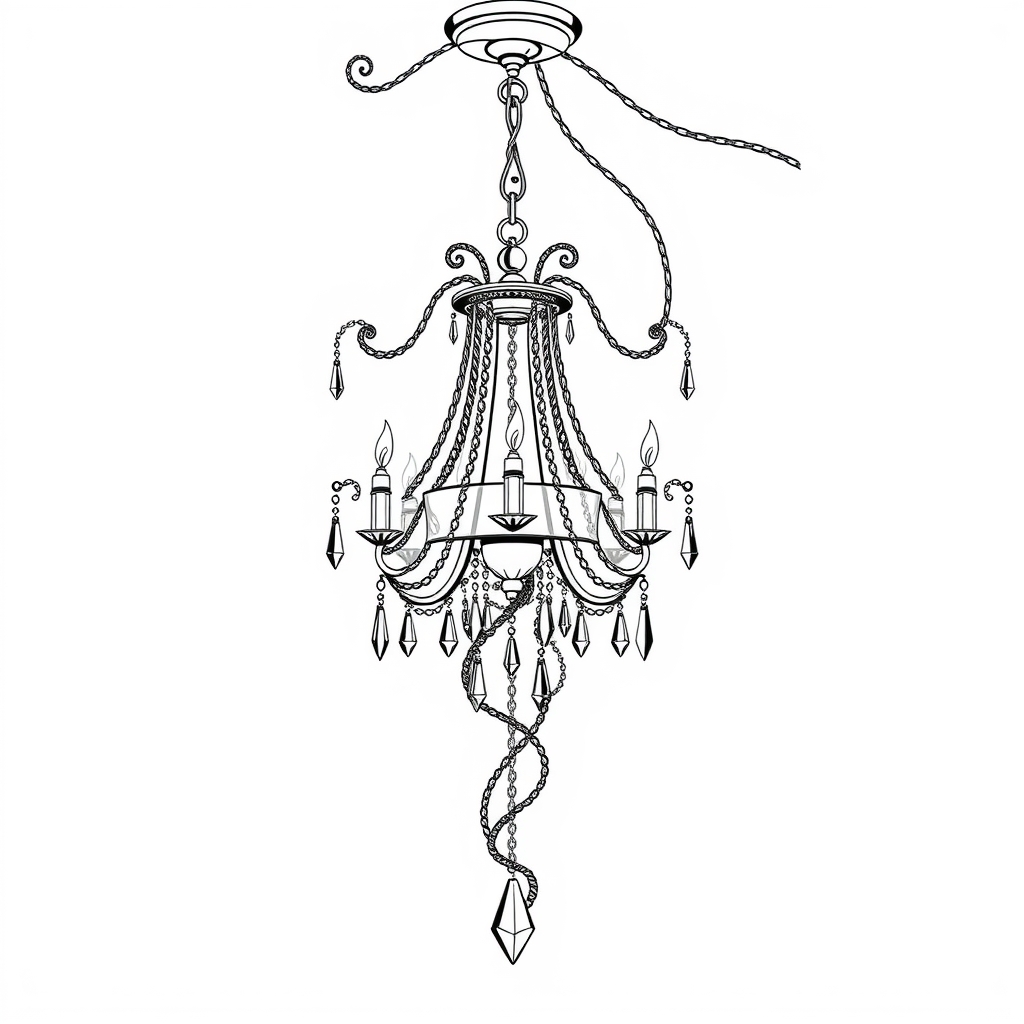 Copper Unraveling - coloring page preview