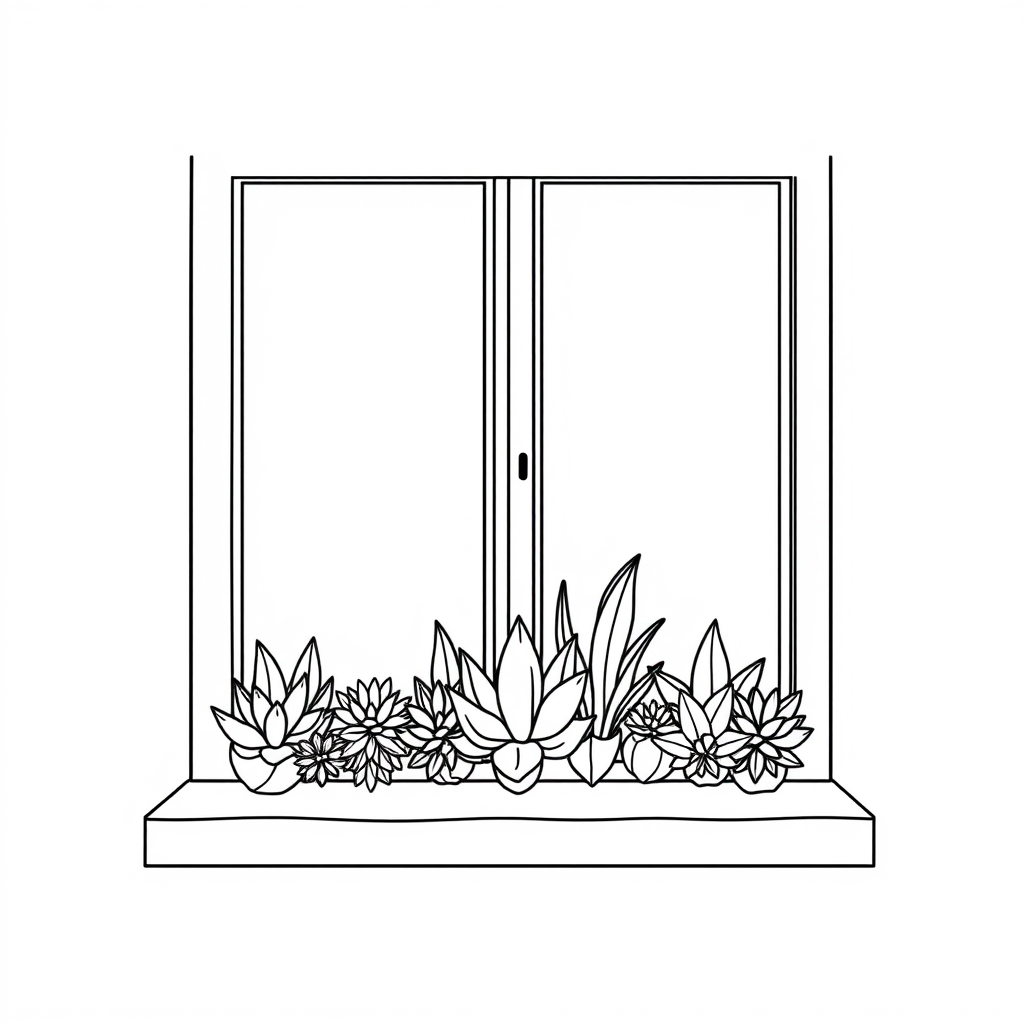 Fogged Windowpane