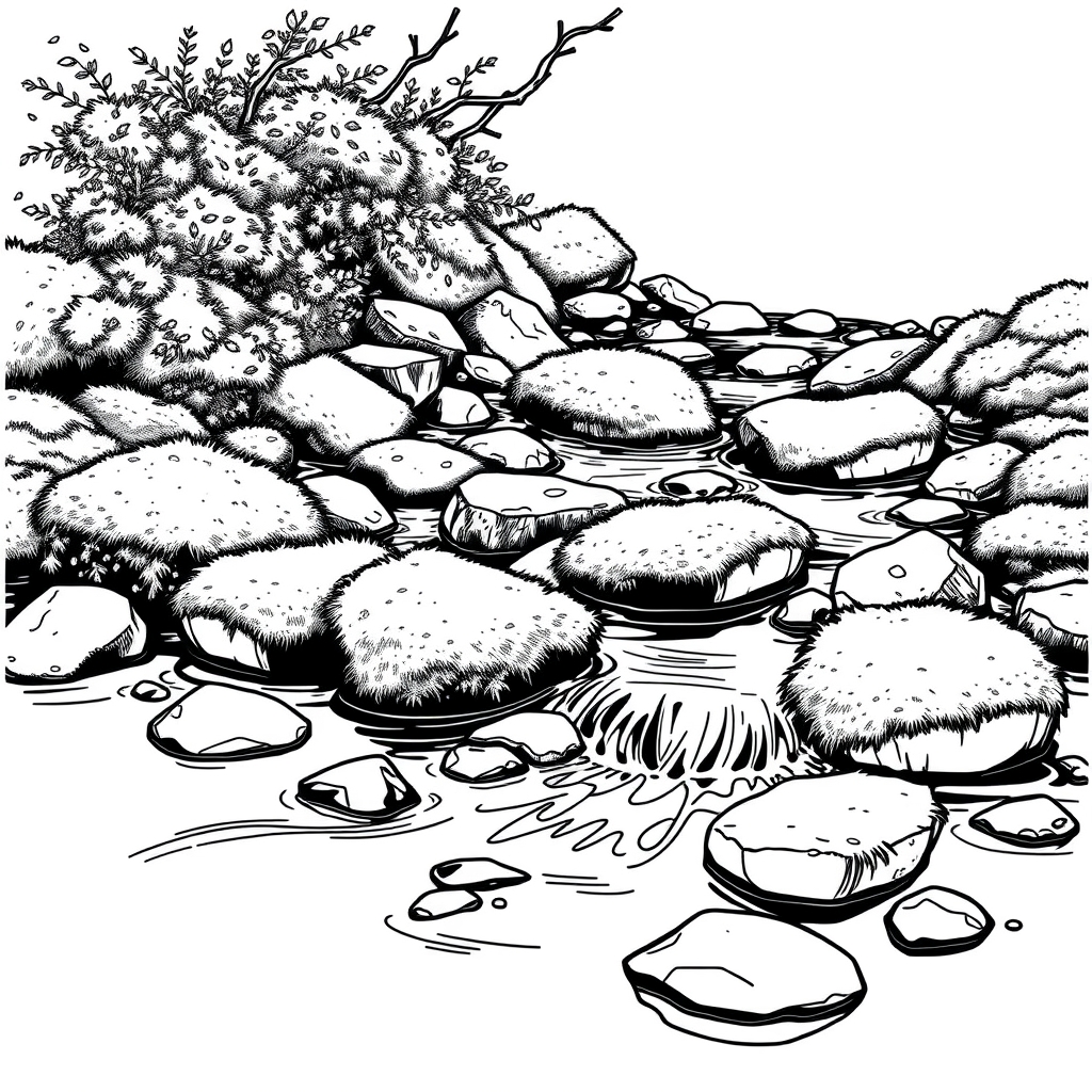 Moss Covered Stones