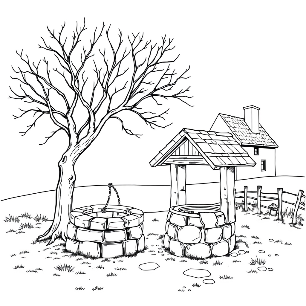 Old Farmhouse Well