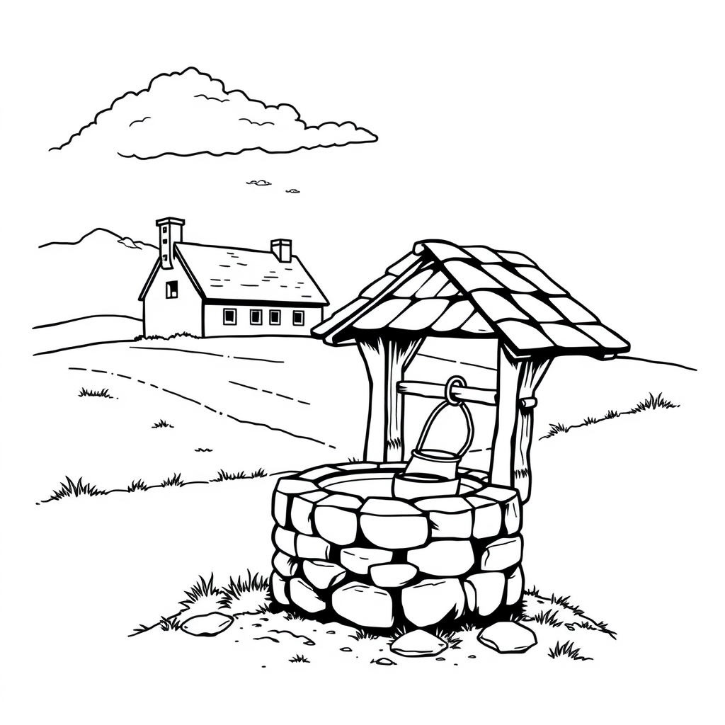 Old Farmhouse Well