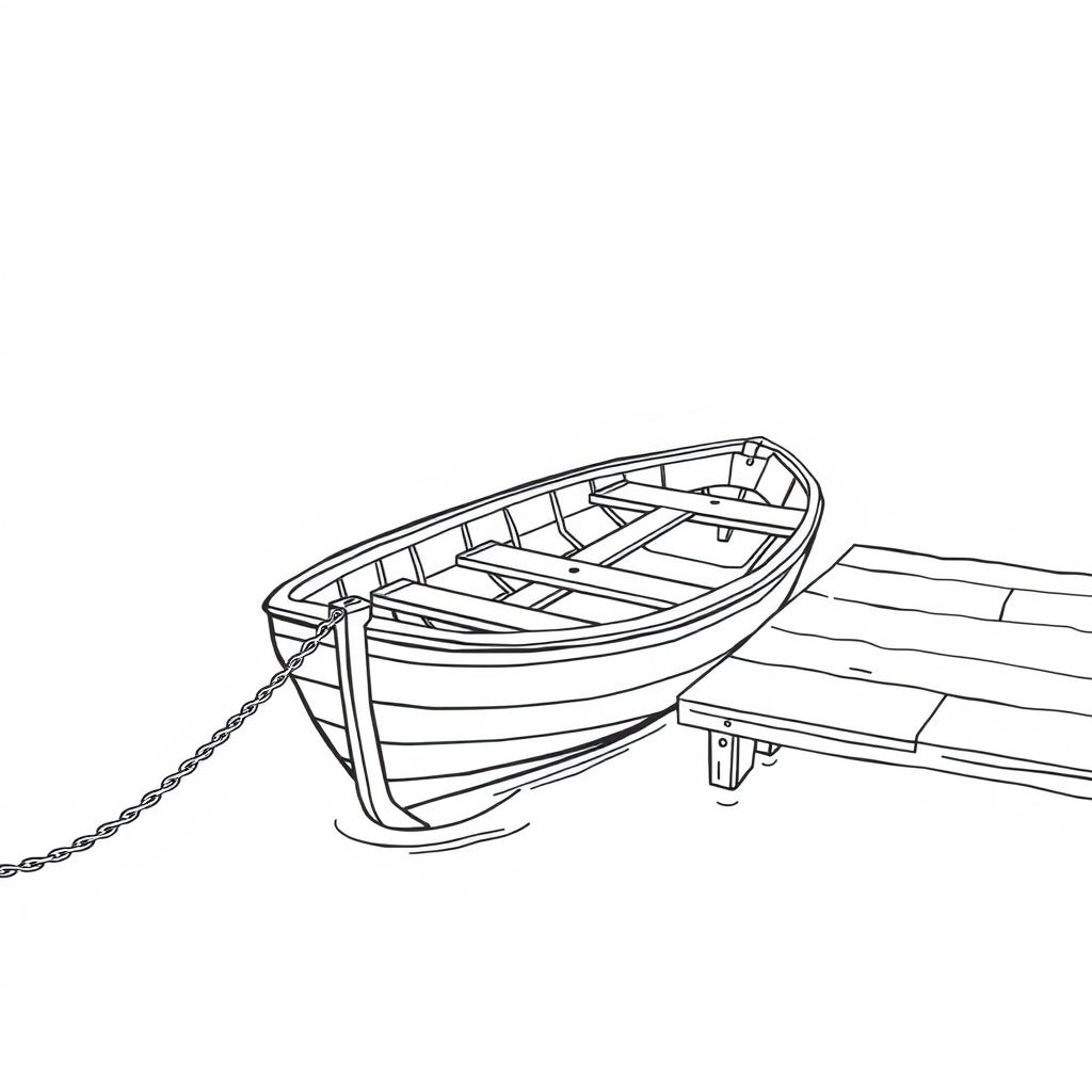 Quiet Dock Scene