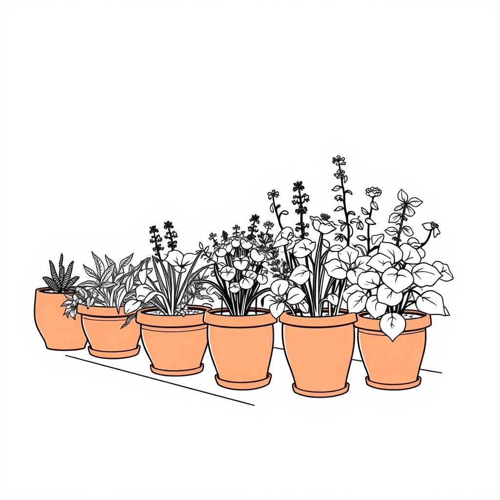 Rooftop Herb Garden