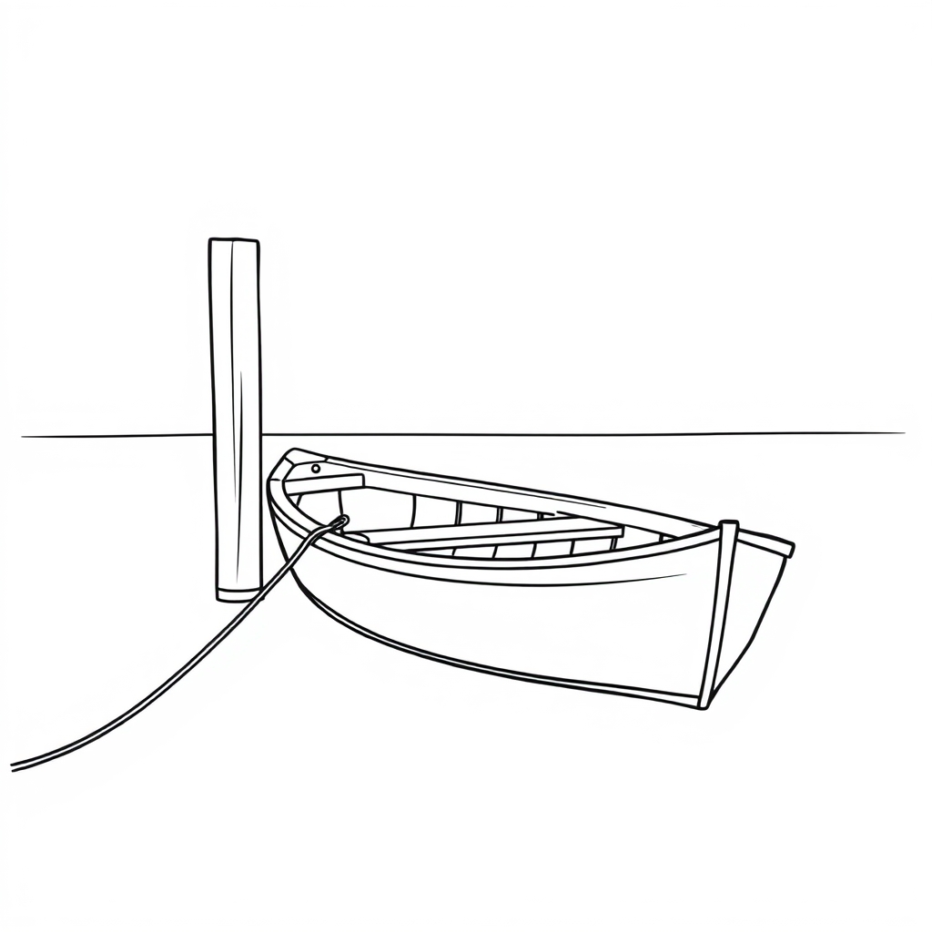 Tied At Dock